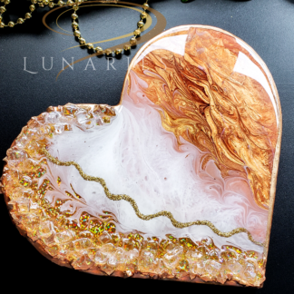 Heart Resin Art